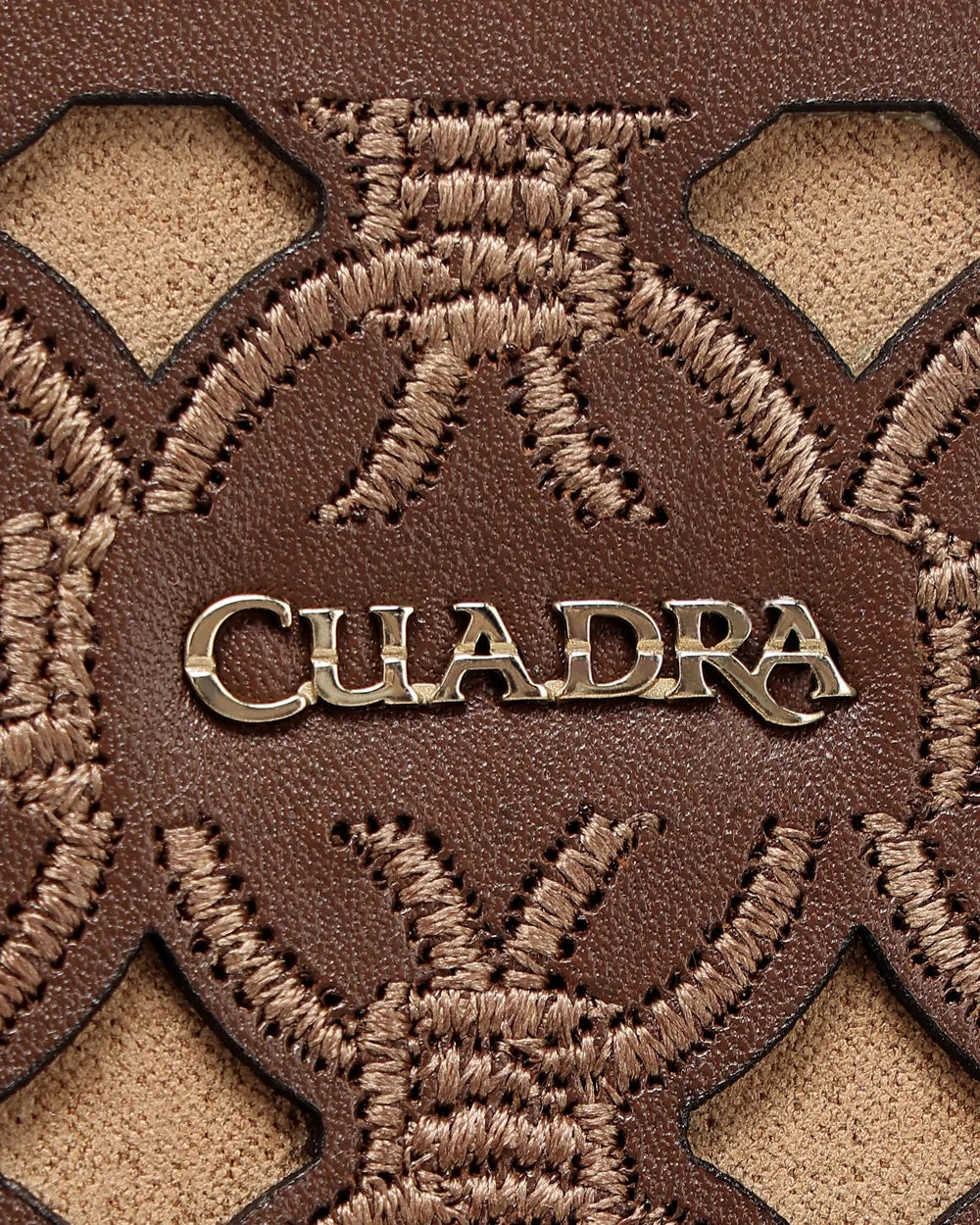 DU817 Cuadra Women's Honey Genuine Bovine Leather Crossbody Bag