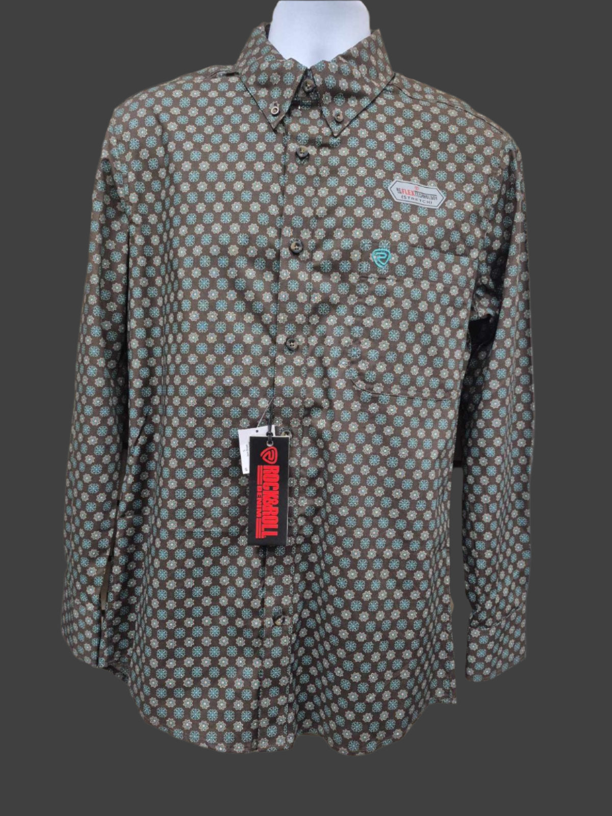 Rock & Roll Mens Dark Brown BMB4S03368