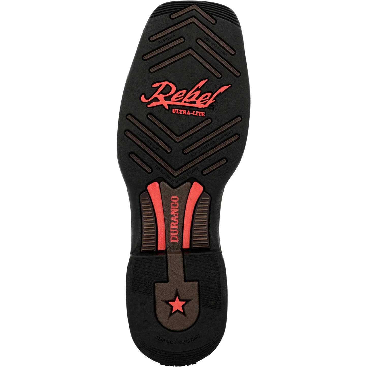 Durango DDB0519 Rebel American Graphic Ultra Lite Brown Western Boot