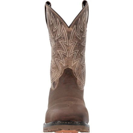 Durango Men's Aged Bark Workhorse Ventilated Composite Toe Work Boot DDB0562