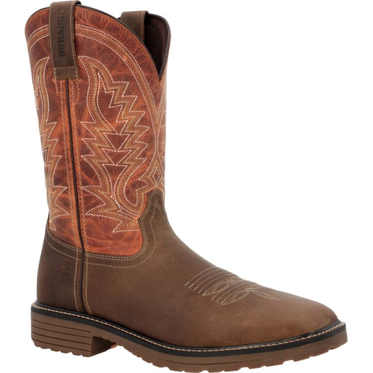 Durango Men's Workhorse Tan Saddle & Rusty Blaze Western Boots DDB0528