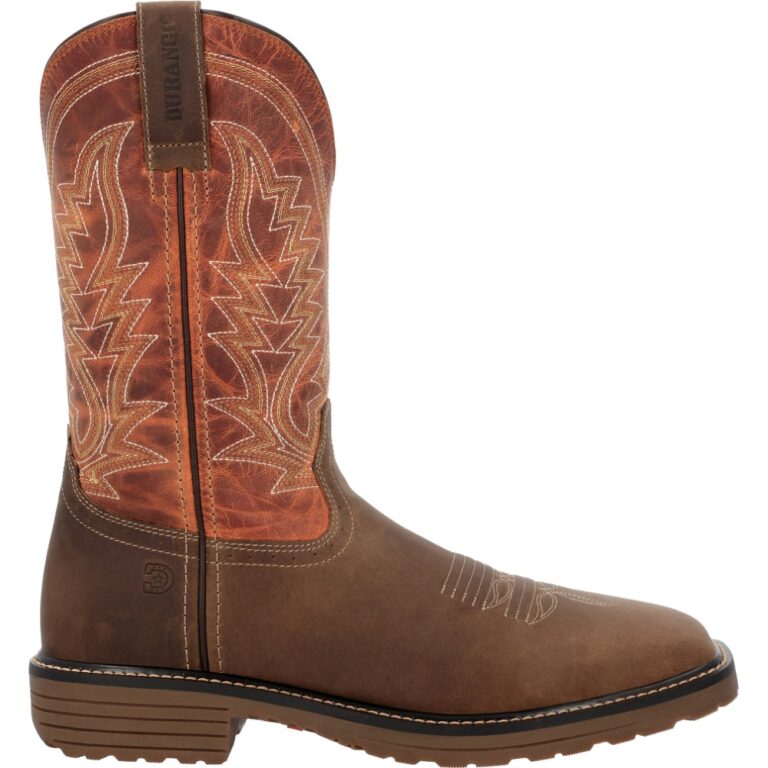 Durango Men's Workhorse Tan Saddle & Rusty Blaze Western Boots DDB0528