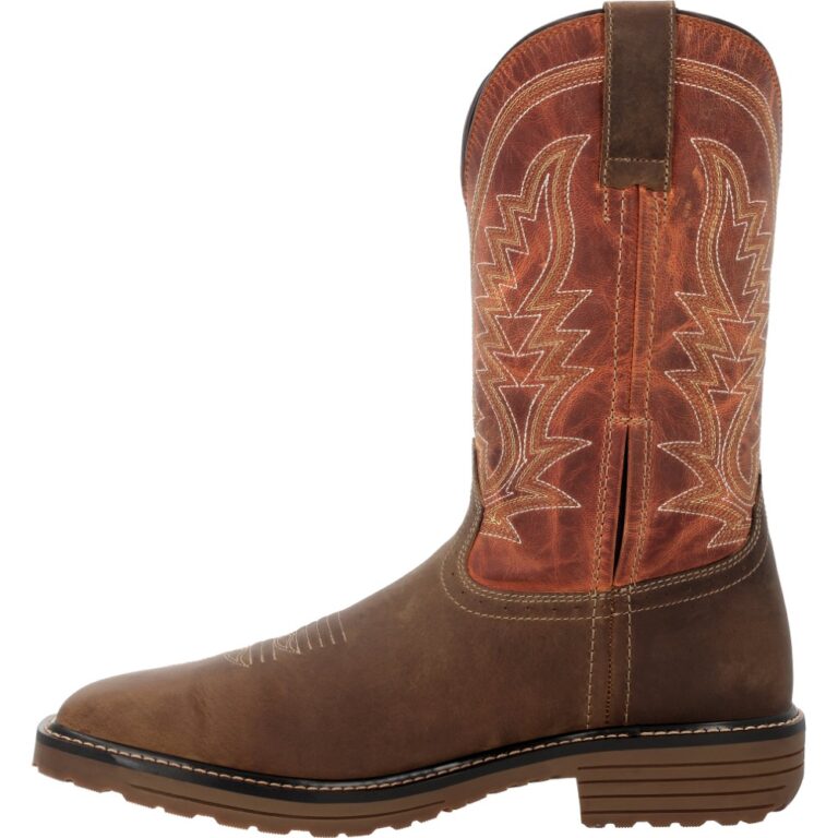 Durango Men's Workhorse Tan Saddle & Rusty Blaze Western Boots DDB0528