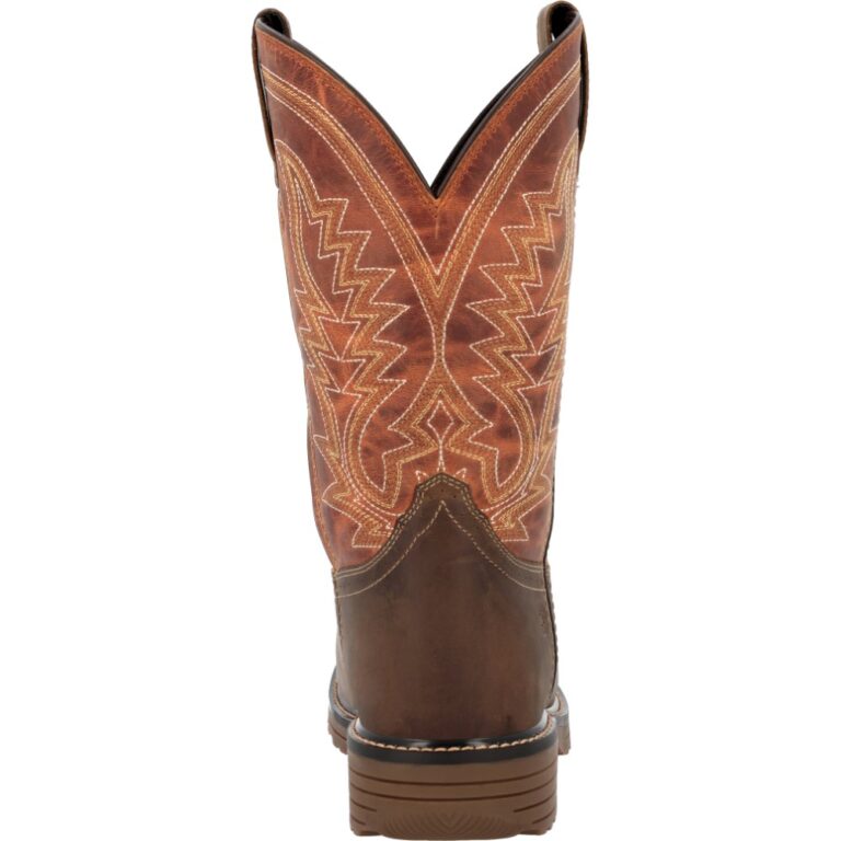 Durango Men's Workhorse Tan Saddle & Rusty Blaze Western Boots DDB0528