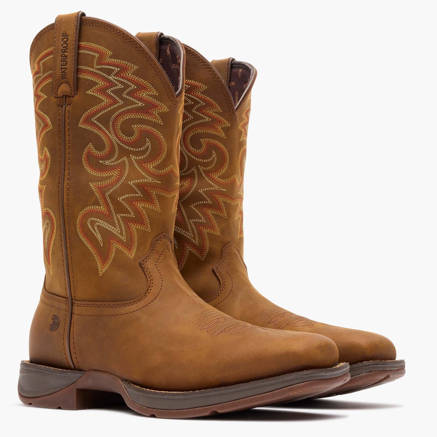 Durango® Rebel Waterproof Western Russet Boot DDB0361