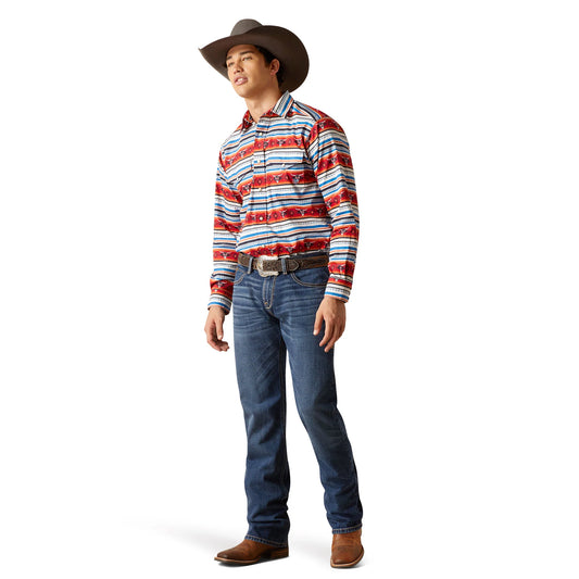 Ariat Mens Pratt Snap Long Sleeve Sandshell 10047161