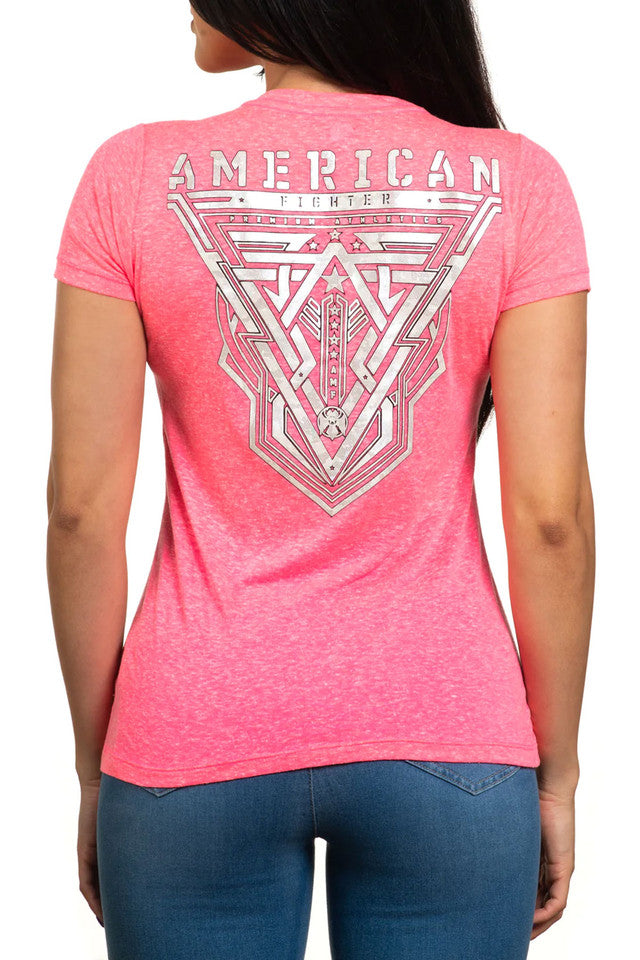 American Fighter Women's Gazelle Short Sleeve T-Shirt Tee - FW14228