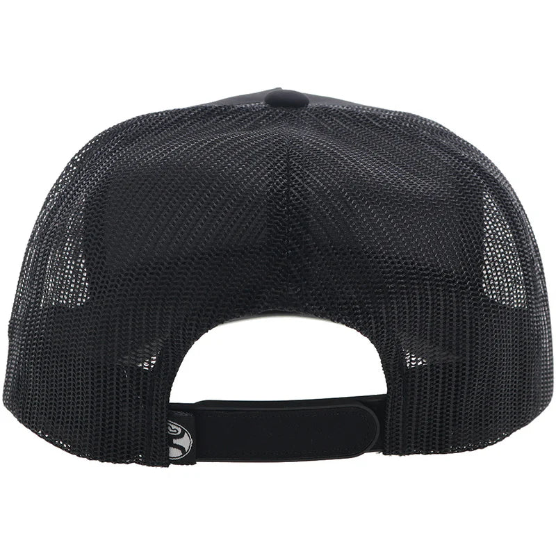 Hooey Bad Company Hat Black w/Red & White Logo BC006T BK