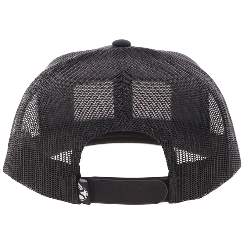 Hooey Cactus Ropes Hat Black/White CR125