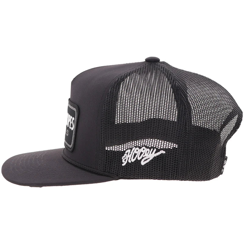 Hooey Cactus Ropes Hat Black/White CR125