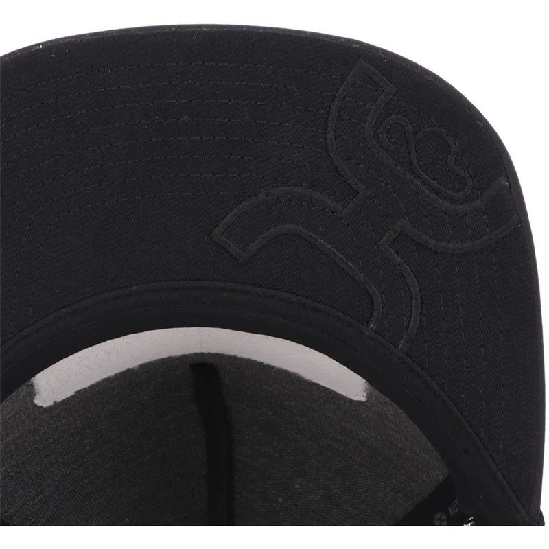 Hooey Cactus Ropes Hat Black/White CR125