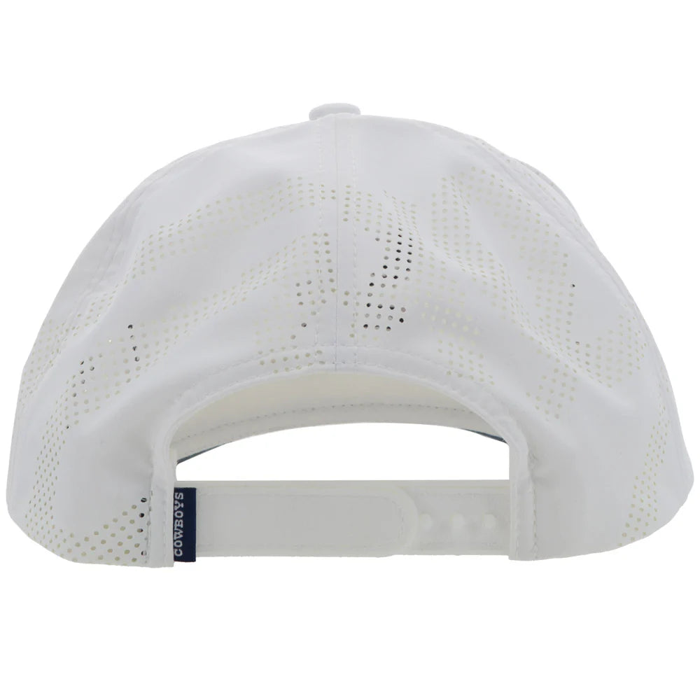Hooey Dallas Cowboys Golf Hat – White Cowboys Snapback 7269T WH