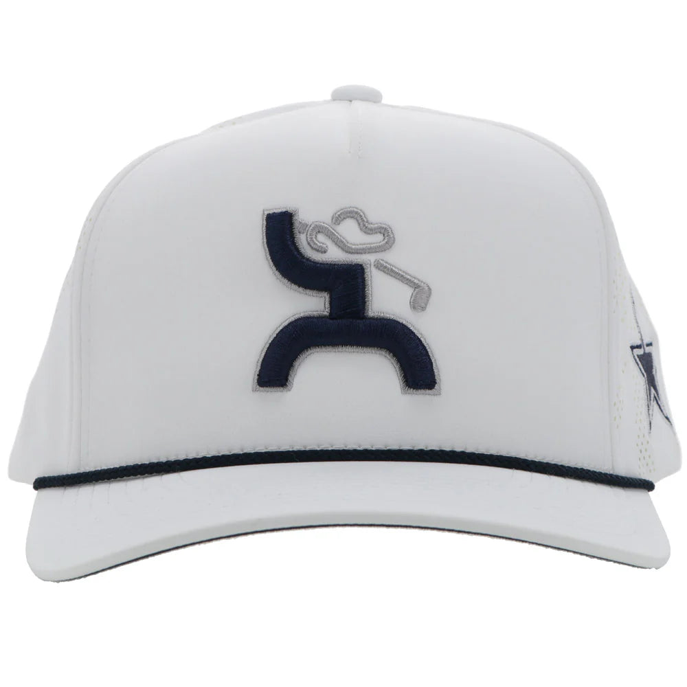 Hooey Dallas Cowboys Golf Hat – White Cowboys Snapback 7269T WH