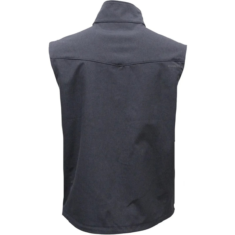 Hooey Sheridan Lightweight Softshell Vest Charcoal
