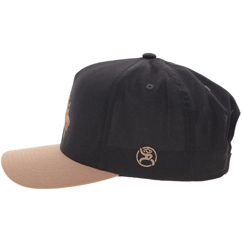 Hooey Whit Hat Black/Tan 4047T-BKTN