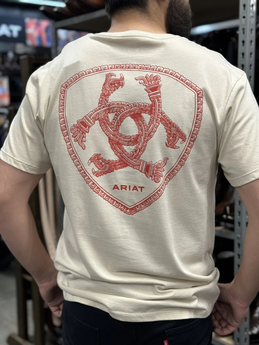 Ariat Mens Mayan Shield Iesmu SS T Shirt 10051675