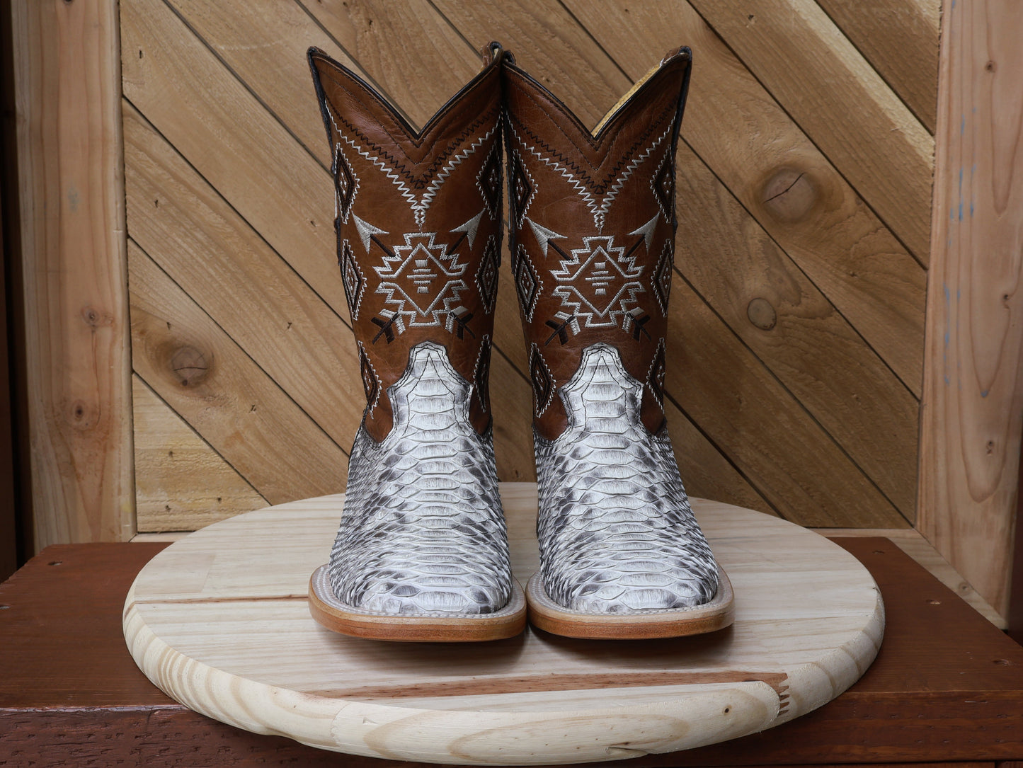 Pioneer -Natural - Square Toe Boot  26182110