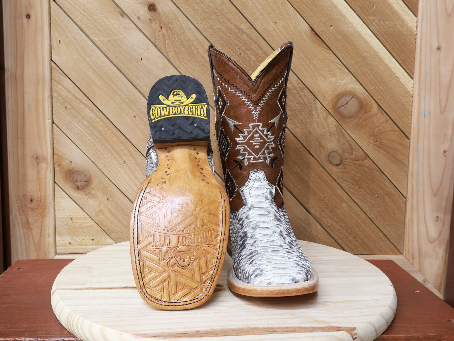 Pioneer -Natural - Square Toe Boot  26182110