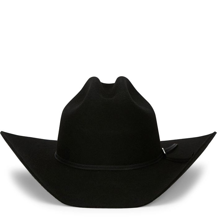 Justin 2X Roper Black Flet Hat