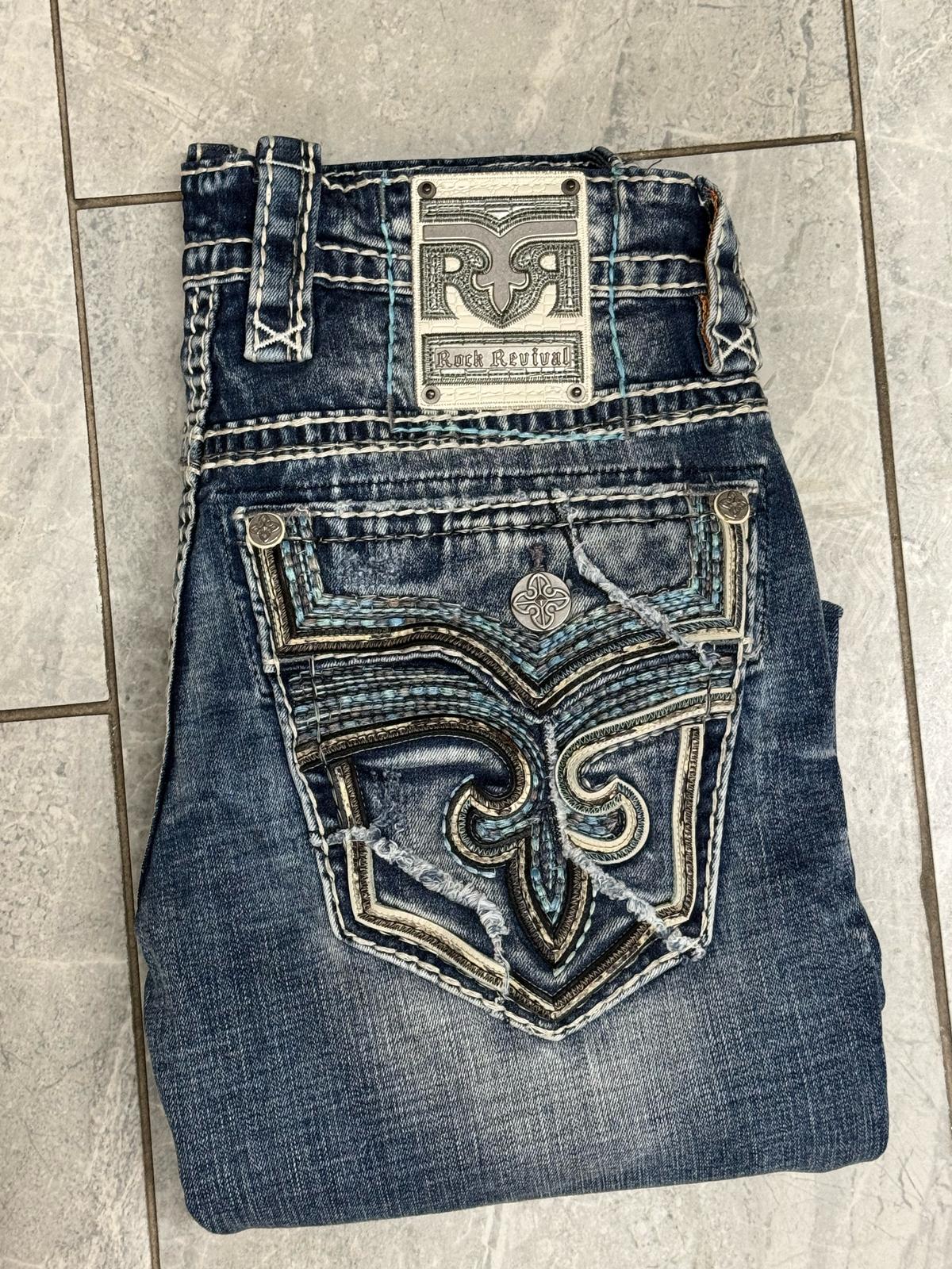 Rock Revival Men's Boot Cash Jean