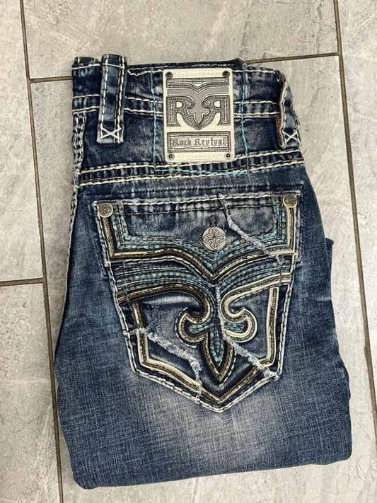 Rock Revival Men's Boot Cash Jean