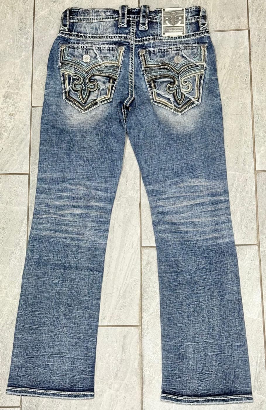 Rock Revival Men's Boot Cash Jean