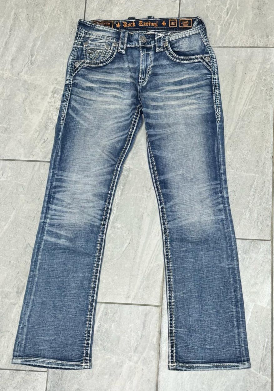 Rock Revival Men's Boot Cash Jean
