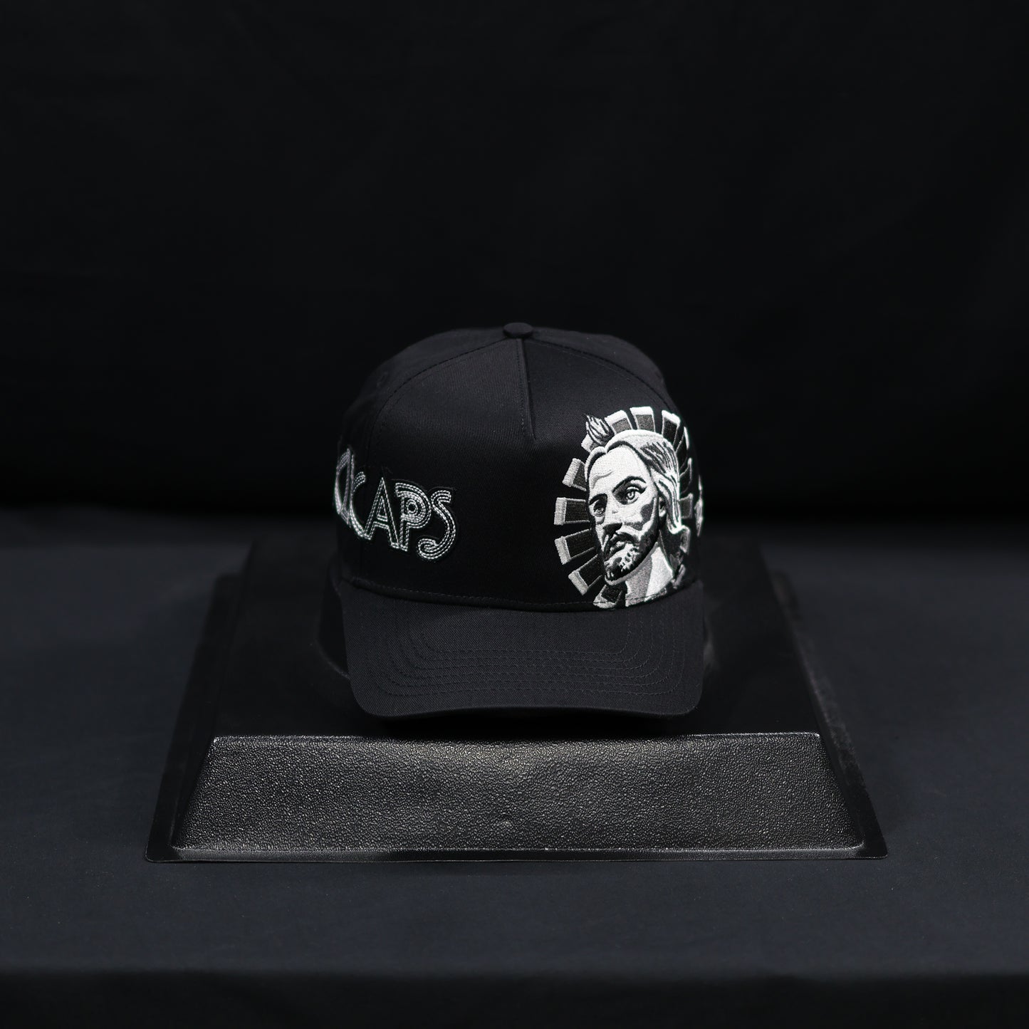 Kli Kap Black San Judas Face Cap