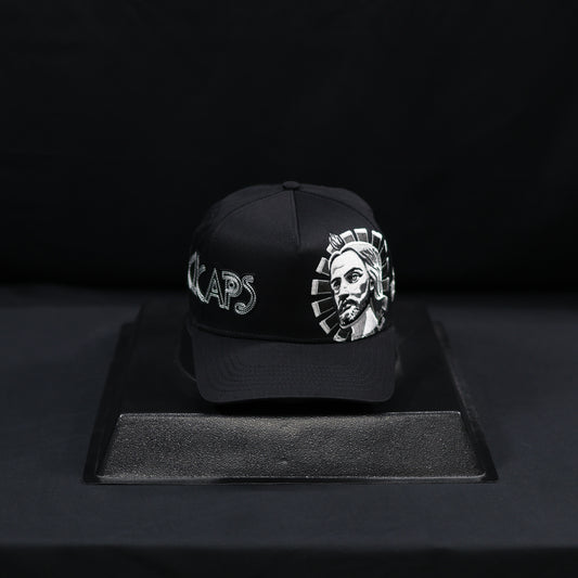 Kli Kap Black San Judas Face Cap