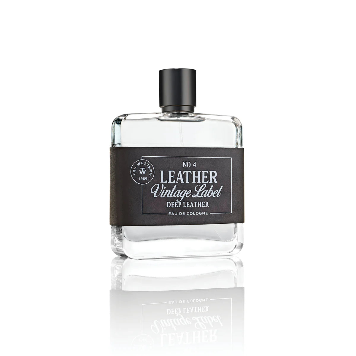Leather Vintage Label Cologne No.4 Deep Leather – 100 ml | 3.4 fl oz