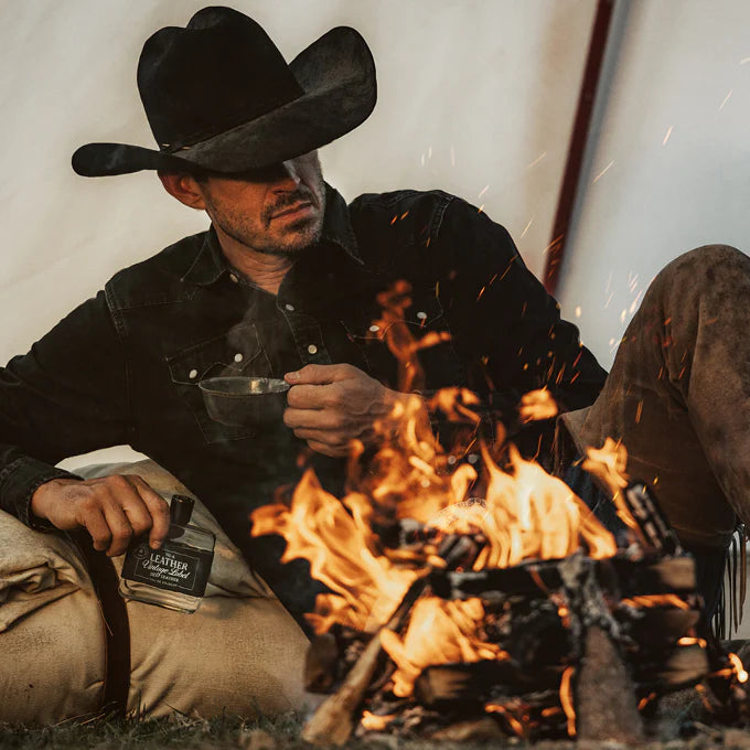 Leather Vintage Label Cologne No.4 Deep Leather – 100 ml | 3.4 fl oz