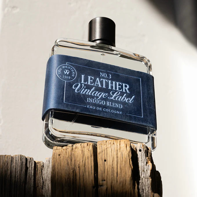 Leather Vintage Label Indigo Blend No. 3 100 ml /3.4 fl oz