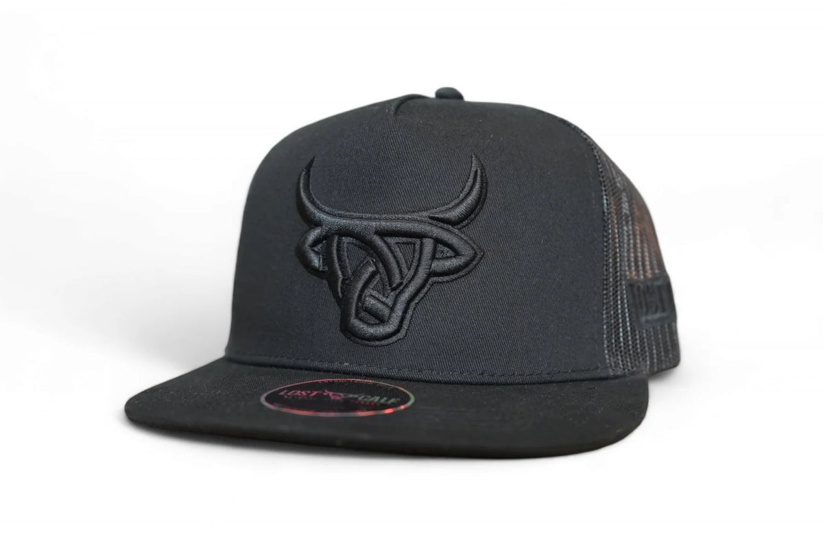 Lost Calf Cuervo Flat Bill Trucker Hat