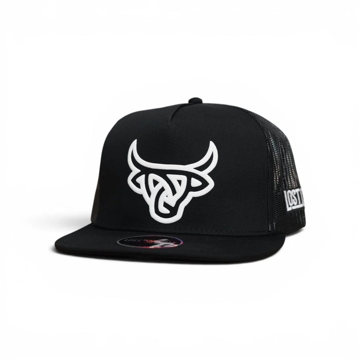 Lost Calf Eclipse Flat Bill Trucker Hat