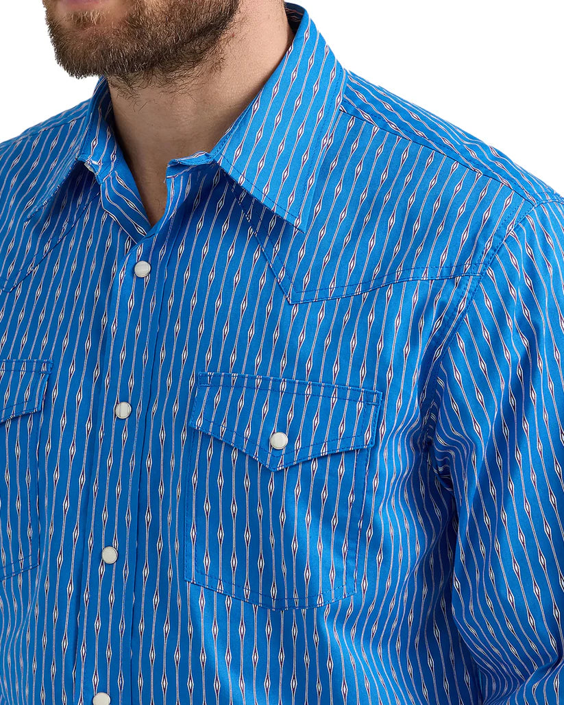 Men's 20X Competition Advanced Comfort Long Sleeve Two Pocket Western Snap Shirt 112352213