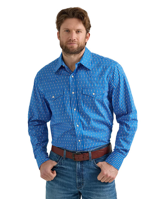 Men's 20X Competition Advanced Comfort Long Sleeve Two Pocket Western Snap Shirt 112352213