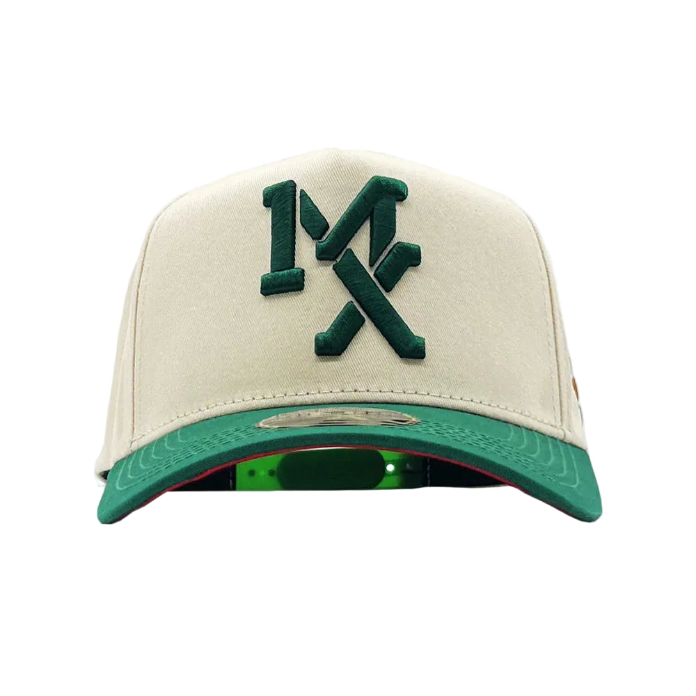 MX SIRRA BEIGE MX PREMIUM SNAPBACK CAP MX1002