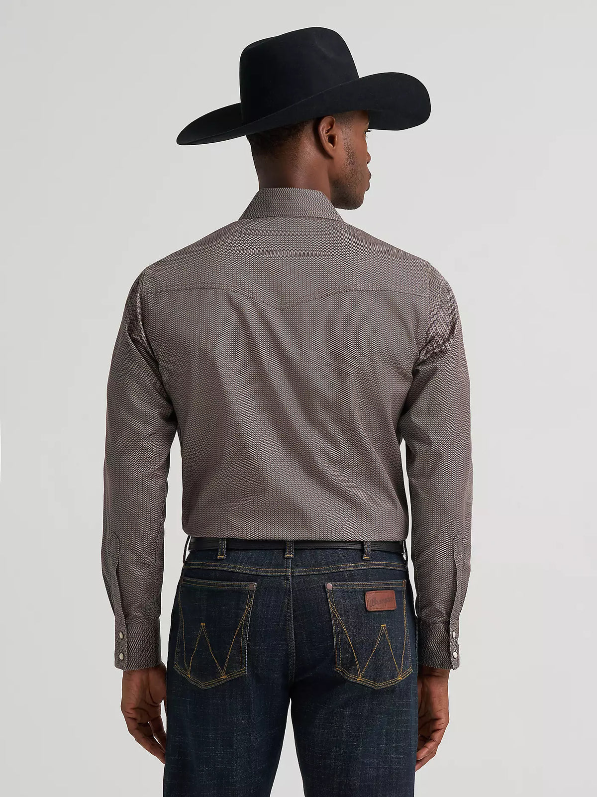 Men's Wrangler Retro Premium Long Sleeve Western Snap Printed Shirt 112384765