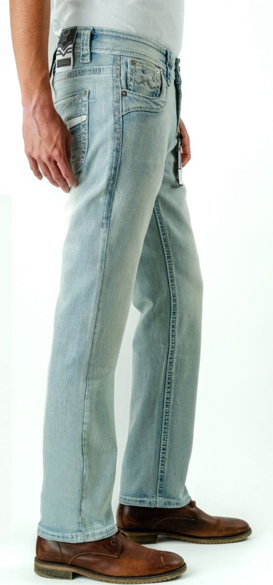 Mens Arya Jeans Straight Light Blue