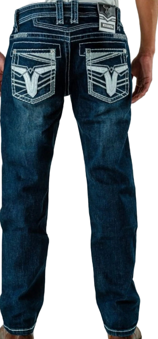 Mens Arya Jeans Straight Style #ARF-900