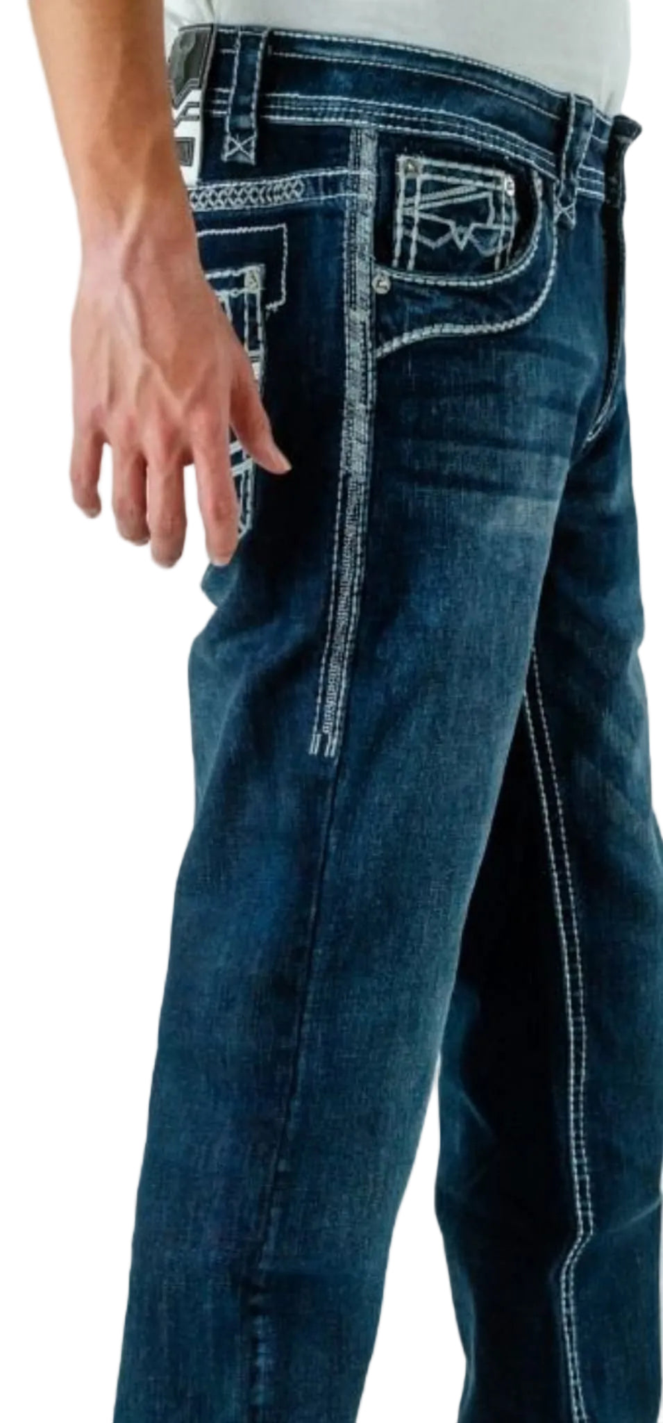 Mens Arya Jeans Straight Style #ARF-900