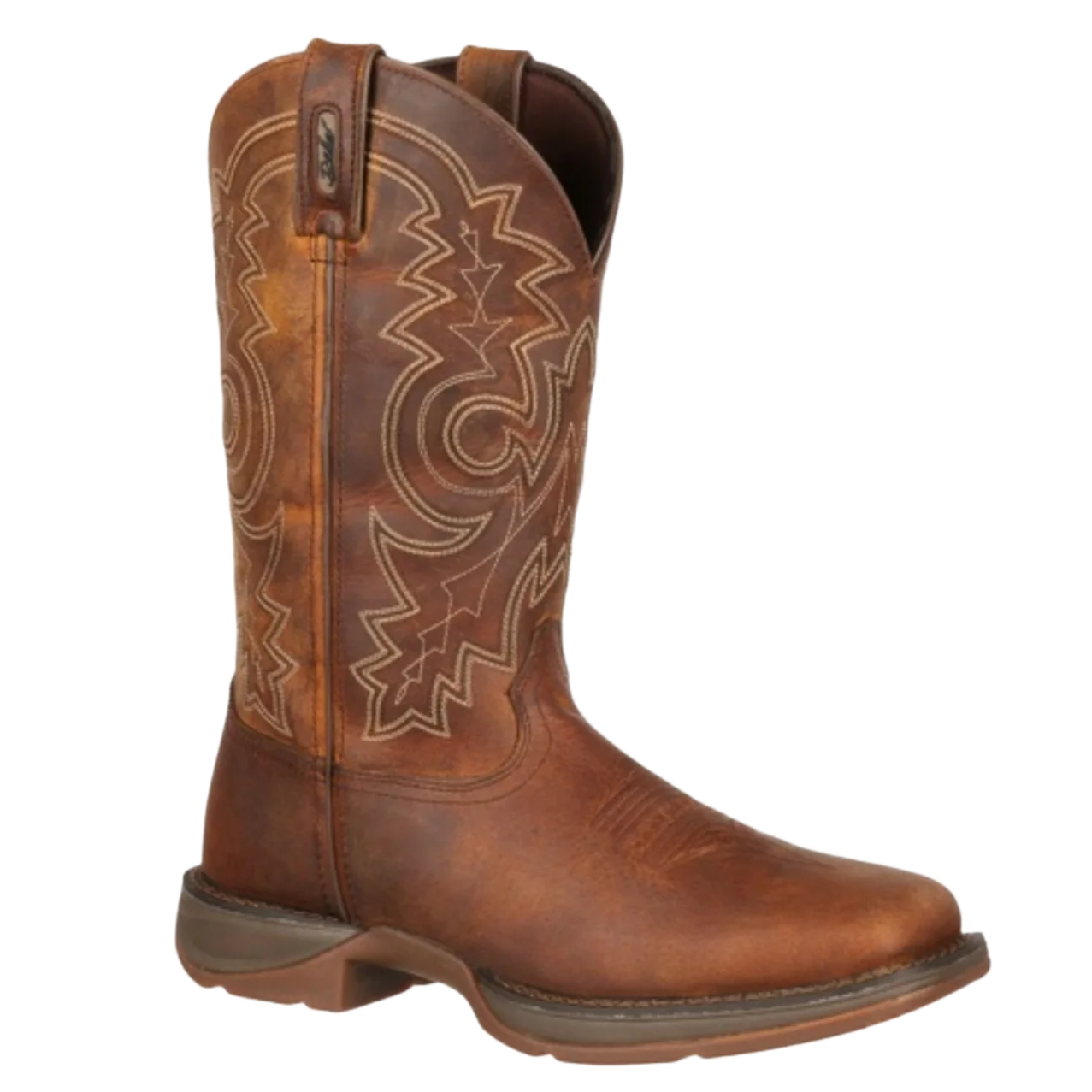 Durango Men's Rebel™ 12" Brown Western Square Toe Boots DB4443
