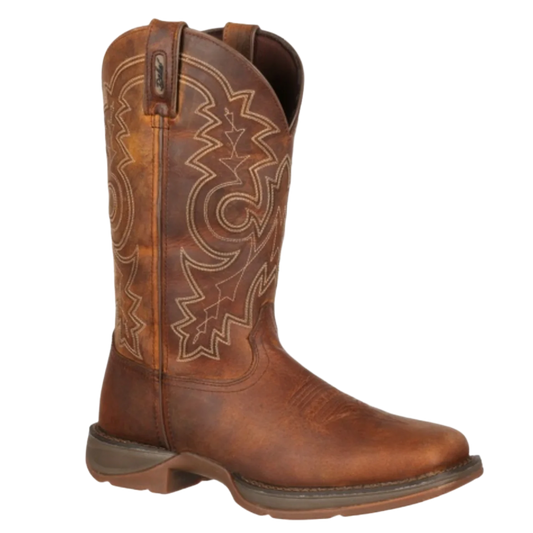 Durango Men's Rebel™ 12" Brown Western Square Toe Boots DB4443