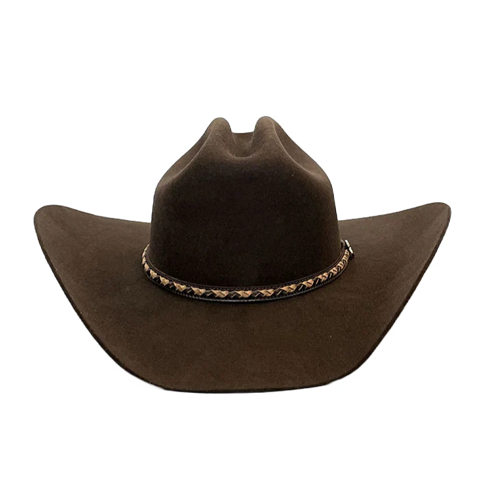Justin 2X Plains Brown Felt Cowboy Hat