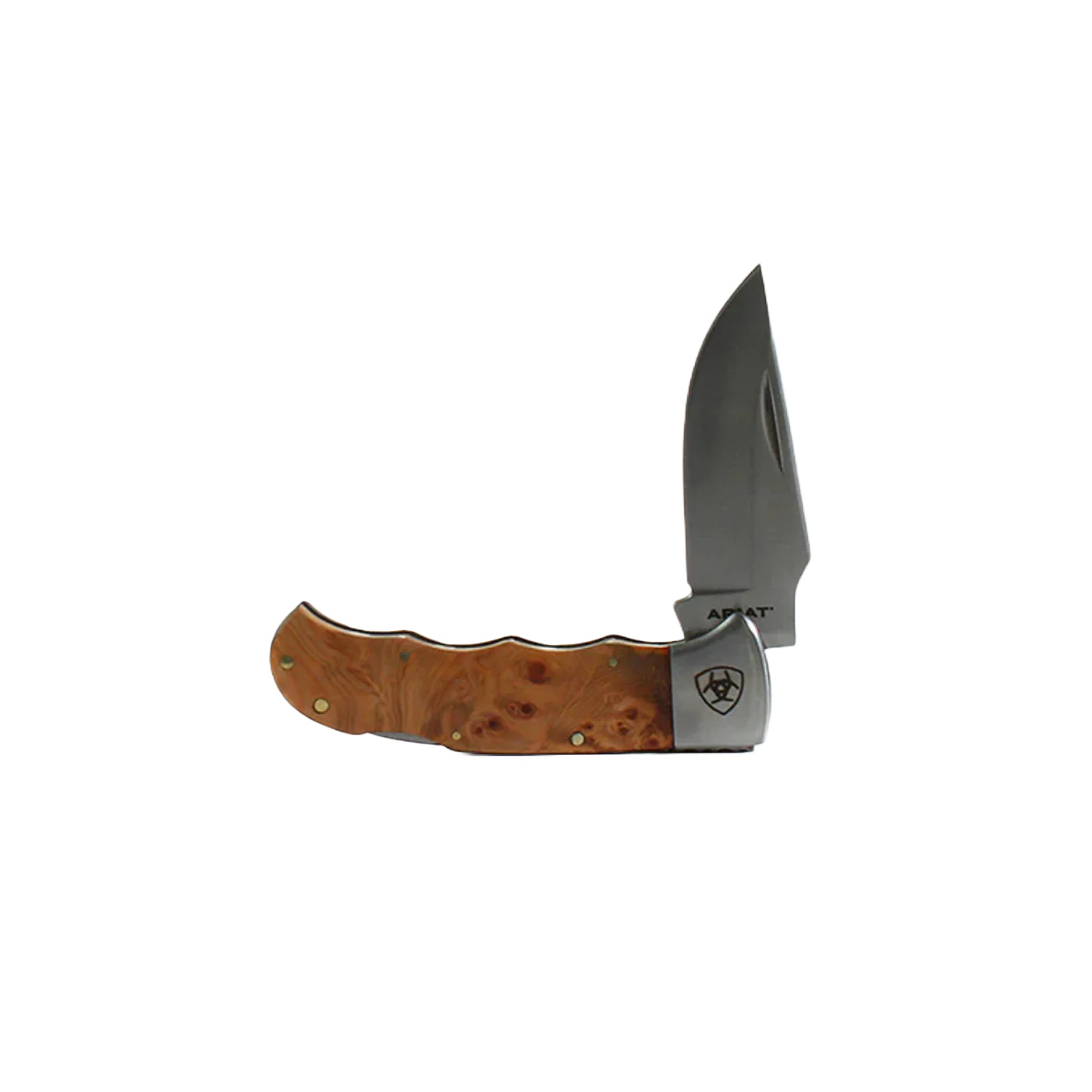 Ariat 2 1/2" Smooth Brown Knife - A710011002-S