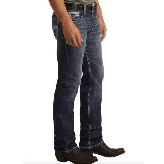Rock & Roll Denim Men's Revolver Slim Jean BM1RD03674