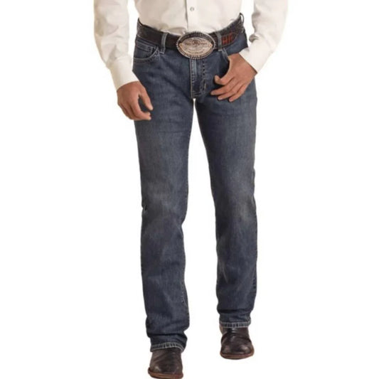 Rock & Roll Denim Men's V46 Revolver Straight Jeans VM1RD03716
