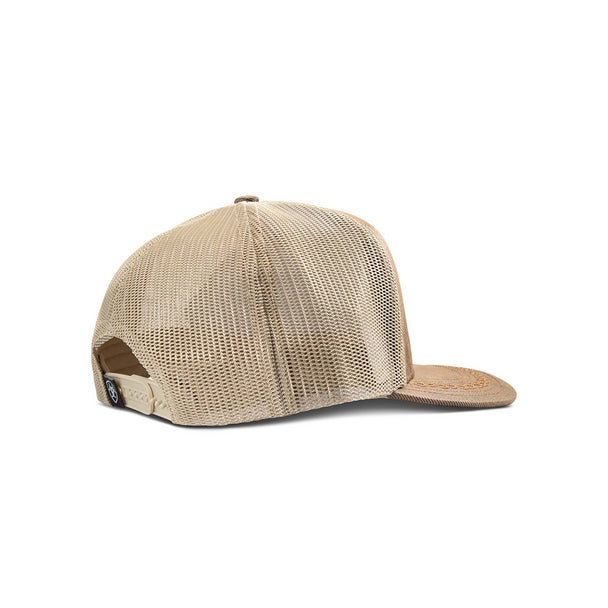 ARIAT OILSKIN FAUX LEATHER PATCH TAN - HATS CAP - A300094502