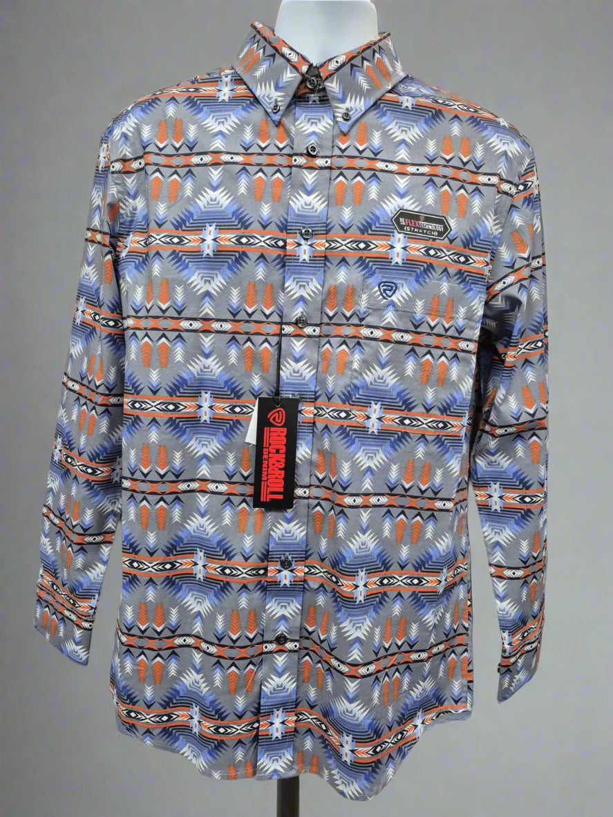 Rock & Roll Mens Orange BMB2S03366