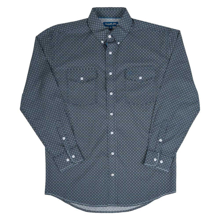 Panhandle Slim Men's Geo Print Button Down Shirt RMB4S07106